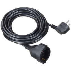 Prelungitor Electric 10m 3500w Negru, Cablu Din Pvc