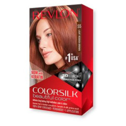 Revlon Vopsea de Par Colorsilk 55 Light Reddish Brown