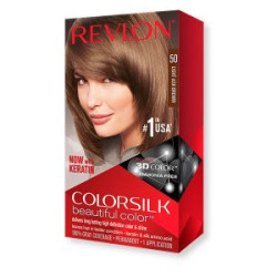 Revlon Vopsea de Par Colorsilk 50 Light Ash Brown