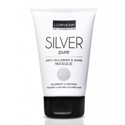 Lorvenn Silver Pure Anti-yellowing&Radiance Masca Par Grizonat/Blond 100ml